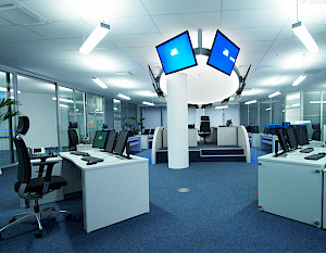 Amadeus' operation room of the computer centre in Erding