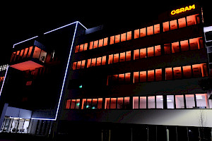 Osram Opto Semiconductors' main building in Regensburg